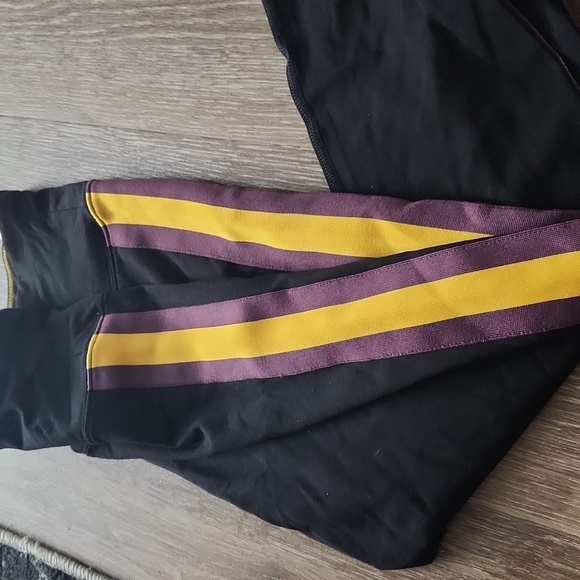 Calvin Klein Striped High Waist Leggings - Picture 3 of 5